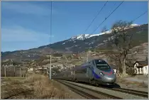SBB ETR 610 on th way to Venezia by Sagesch. 
05.03.2011