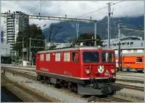 Rhb Ge 4/4 I 601 in Landquart. 
14.09.2009