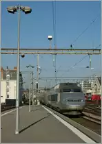TGV Lyria in Lausanne. 
11.03.2011