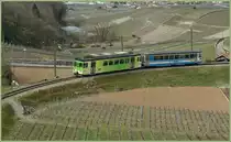 ASD local train to Les Diablerets by Aigle. 
27.03.2011