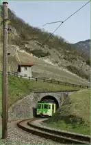 Coming out of the gallery ASD BDE 4/4 N� 401 by Verschiez. 
27.03.2011 