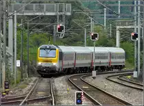 3008 with the IR 113 Liers - Luxembourg City is arriving in Clervaux on August 29th, 2010. 