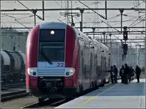 Z 2222 pictured in P�tange on February 8th, 2011.