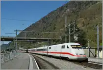 DB ICE 375 to Berlin in Interlaken Ost. 09.04.2011