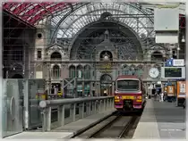 AM 86 913 pictured in the marvellous station Antwerpen Centraal on April 24th, 2010.