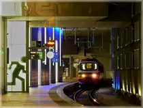 AM 86 935 pictured in the underground of the station Antwerpen Centraal on September 13th, 2008.