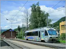 The CEV BDe 4/2 n� 71  Astro Pleiades by Claude Nicolier  in Blonay. 
12.06.2011