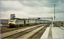 A  First  HST from London is leaving Cardiff to Abertawe.
November 2000  
(Analog Picture from CD)