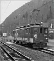 Zentralbahn  zb  De 110 021-3 in Interlaken Ost.
05.02.2011