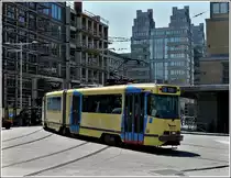 Tram N� 7917 pictured near the station Bruxelles Midi on May 30th, 2009.