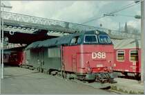 The DSB MZ 1458 in Koebenhavn.
Winter 1988