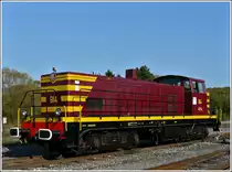 . CFL 914 (former SNCF BB 63123) photographed im Mariembourg on September 27th, 2009.