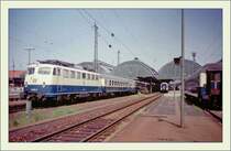 The 110 398-5 with a FD to the black-Wood.
18.05.1992