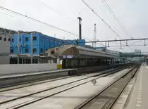 Track 1, 2 and 3. Parts of the old platform were already removed. Rotterdam Centraal Station 30-03-2011.