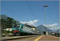 FS 464.321 with a local train service to Milano in Domodossola. 
20.08.2011