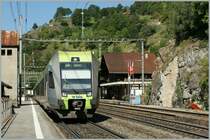 The  L�tschberger  to Spiez in Ausserberg. 
20.08.2011