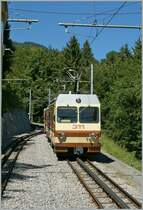 A-L Local train in the crossing Station  Rennaz .
11.08.2011