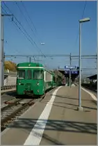 A BAM local train in Morges. 
21.10.2011