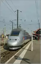 TGV  Lyria  form Paris Est to Z�rich Main Station by the stop in Strabourg. 
28.10.2011