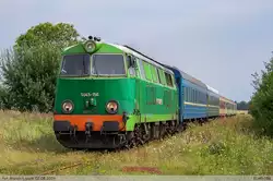 02.08.2009 | Polichna - SU45-156 onderweg van Warszawa Zachodnia naar Przemyśl.
