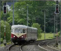 Der historische Westwagon 208/218, fotografiert in Wilwerwiltz am 25.