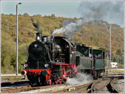 Les locomotives à vapeur 158 