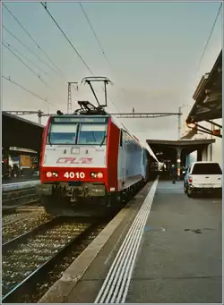 CFL 4010 na linii S-Bahn BLS S1 we Fryburgu.